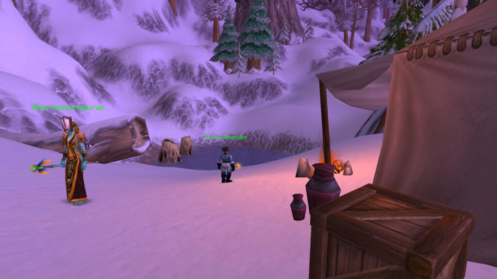 Warcraft Frostfire Hotsprings